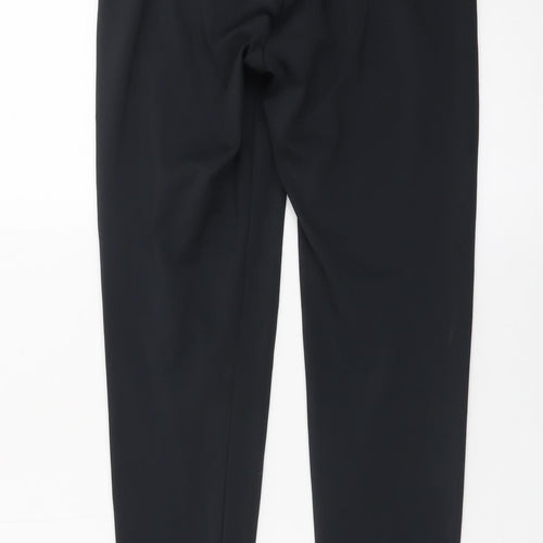 VAI21 Women’s Black Mid Rise Stretch Ankle Leggings Size 10