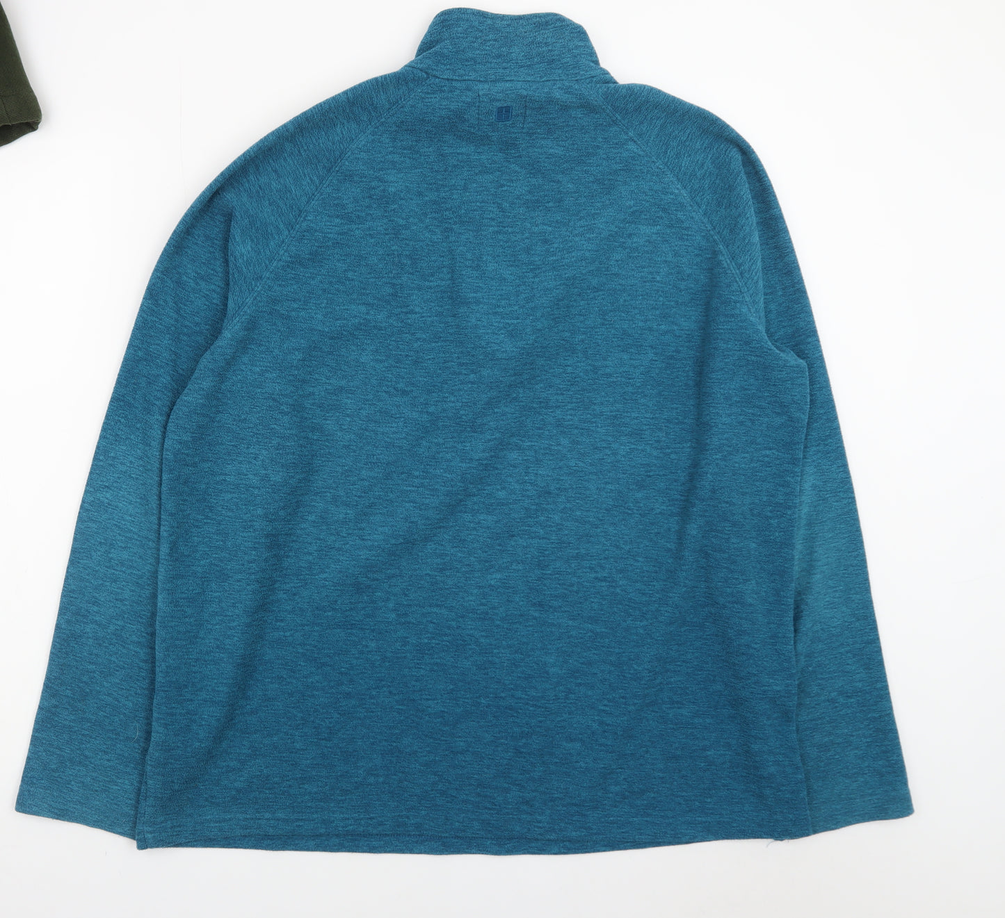 Mountain Warehouse Women Blue L 1/2 Zip Pullover Sweatshirt