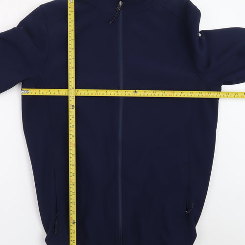 Tog Twenty Four Men's Blue Softshell Jacket M Windproof Outdoor