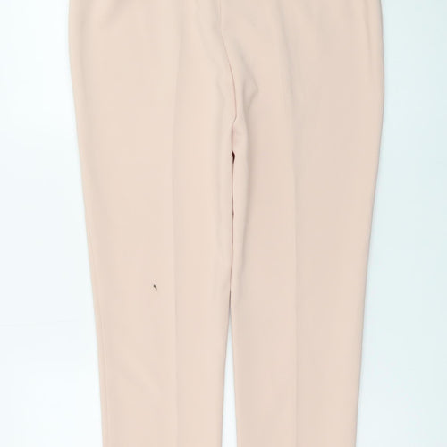 Marks and Spencer Women’s Beige Cropped Slim Trousers Size 12