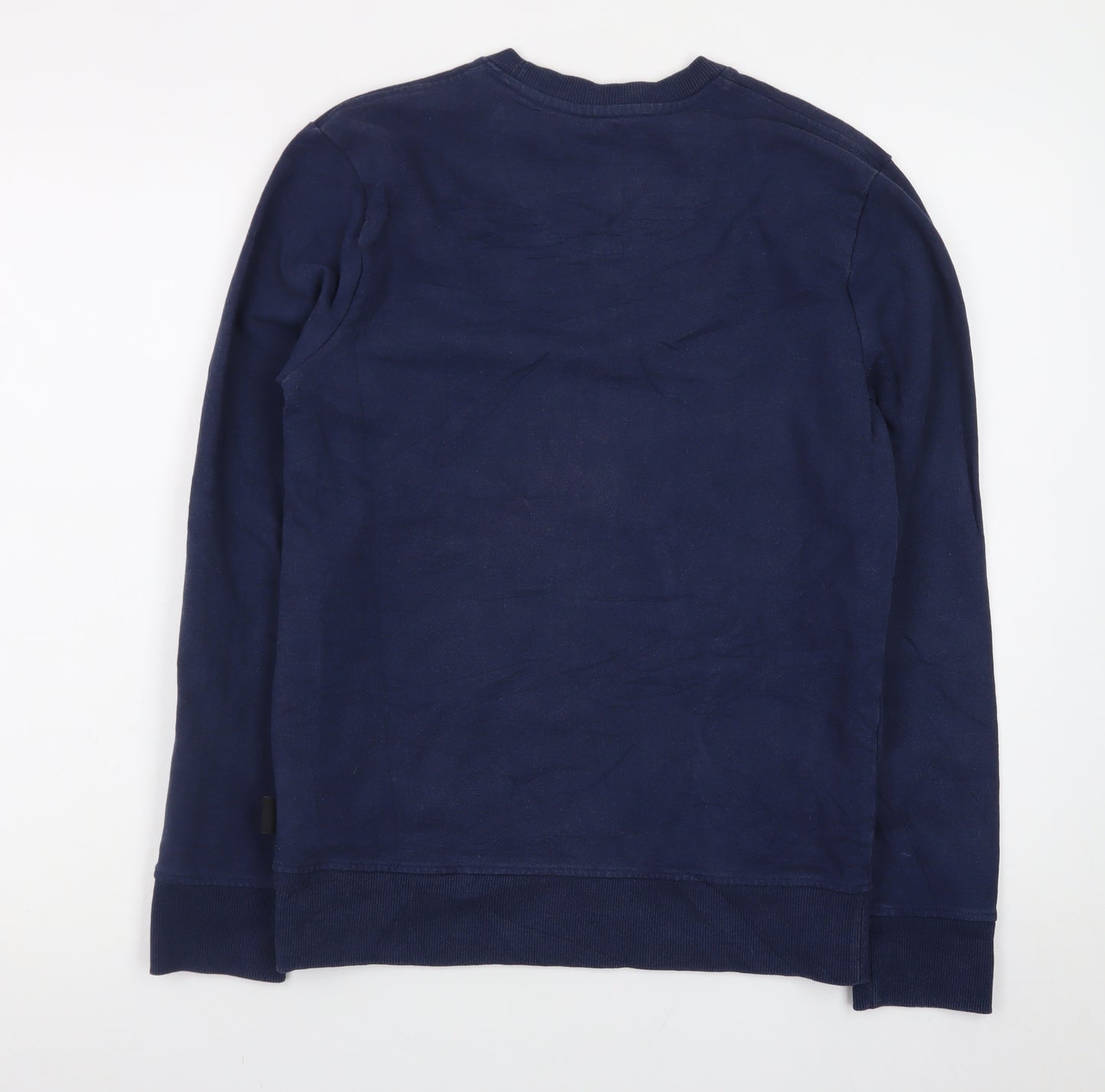 Patagonia Men's Blue Regular Fit Long Sleeve Crew Neck Sweatshirt S