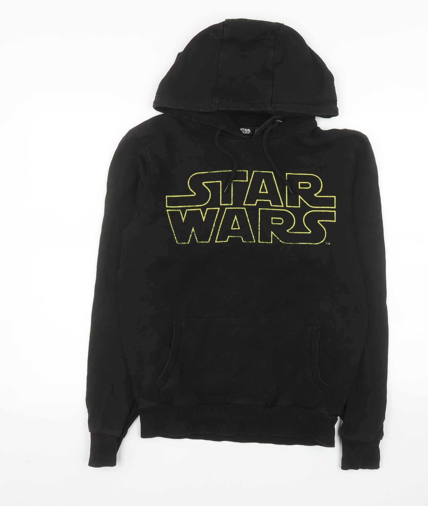 Cedar Wood State Mens Black Star Wars Hoodie Small Cotton Pullover