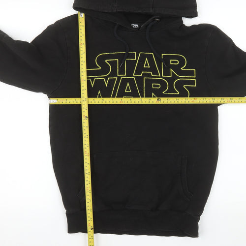 Cedar Wood State Mens Black Star Wars Hoodie Small Cotton Pullover