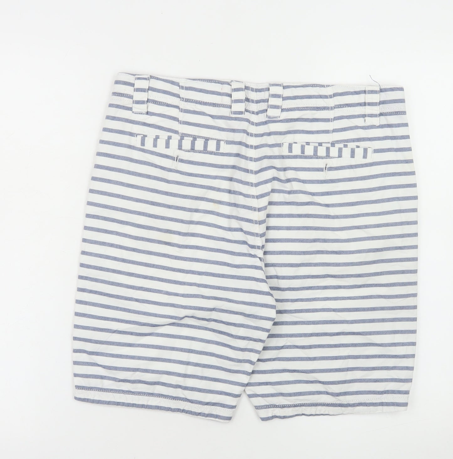 CENTERED Men's Blue Striped Chino Shorts Size M