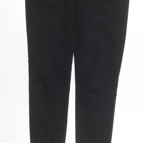 Mango Women’s Black Skinny Mid Rise Stretch Jeans Size 12