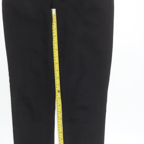 Mango Women’s Black Skinny Mid Rise Stretch Jeans Size 12