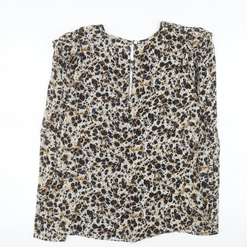 Next Women’s Multicoloured Animal Print Tunic Blouse Size 12