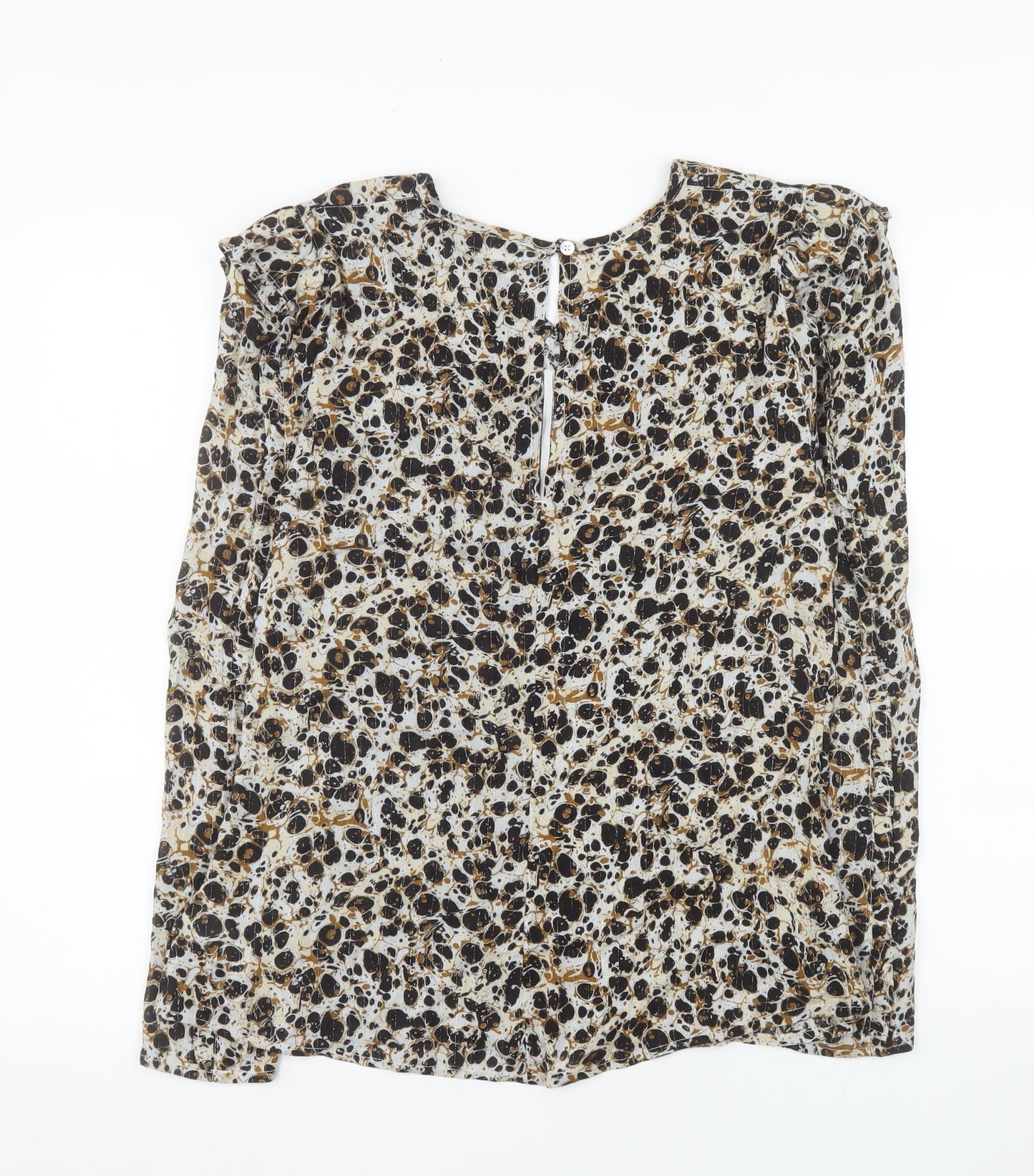 Next Women’s Multicoloured Animal Print Tunic Blouse Size 12