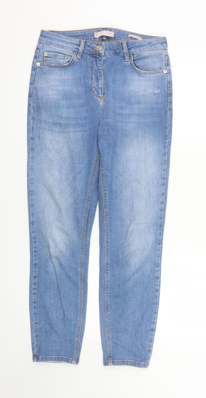 Motivi Women Blue Size 10 Straight Stretch Denim Jeans
