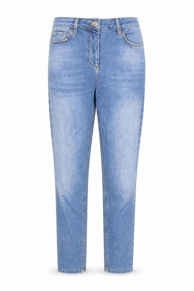 Motivi Women Blue Size 10 Straight Stretch Denim Jeans