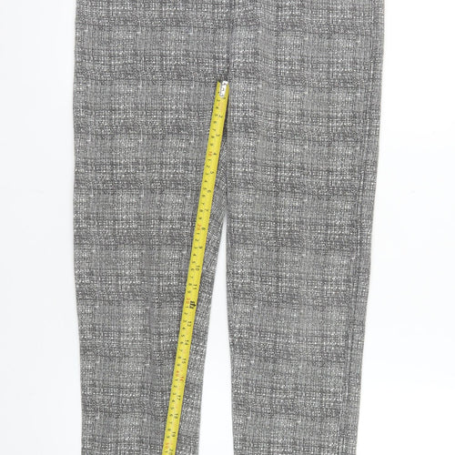 Lee Cooper Women Grey Slim Fit Jegging Trousers Size 12