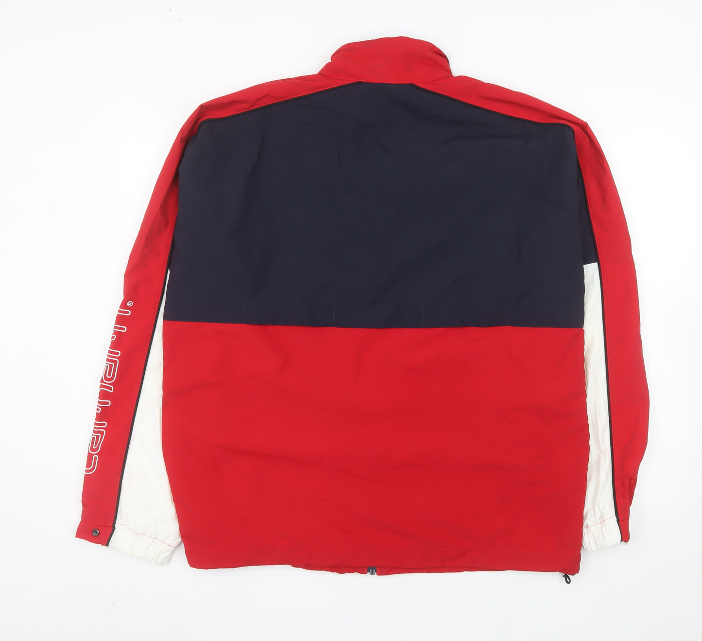 Carhartt WIP Men's Red Navy Terrace Windbreaker Jacket Size M