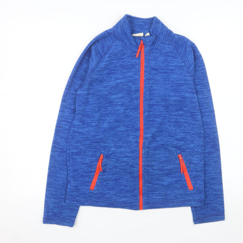 Mountain Warehouse Boys Blue Full Zip Fleece Track Jacket 13 Years
