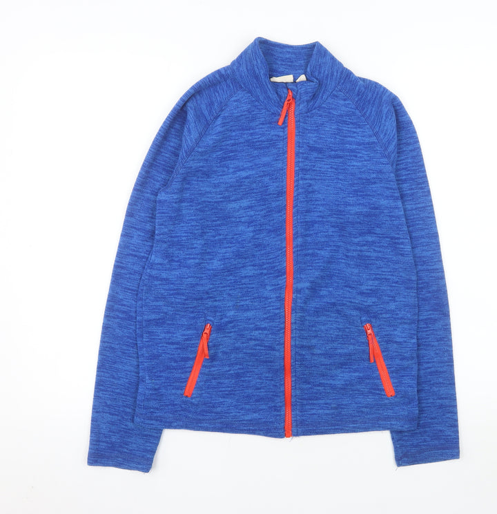 Mountain Warehouse Boys Blue Full Zip Fleece Track Jacket 13 Years