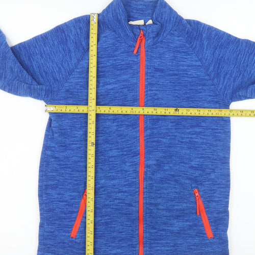 Mountain Warehouse Boys Blue Full Zip Fleece Track Jacket 13 Years