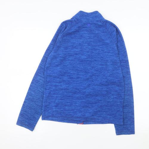 Mountain Warehouse Boys Blue Full Zip Fleece Track Jacket 13 Years