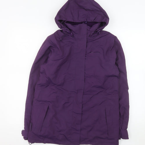 Mountain Warehouse Women's Purple Waterproof 3-in-1 Jacket UK 8