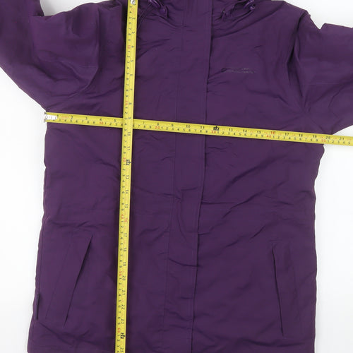 Mountain Warehouse Women's Purple Waterproof 3-in-1 Jacket UK 8