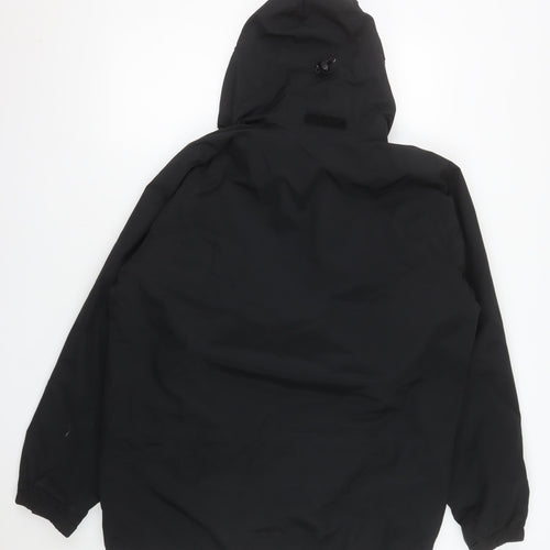 Outdoor Sportswear Men's Black M Waterproof Parka Hooded Jacket