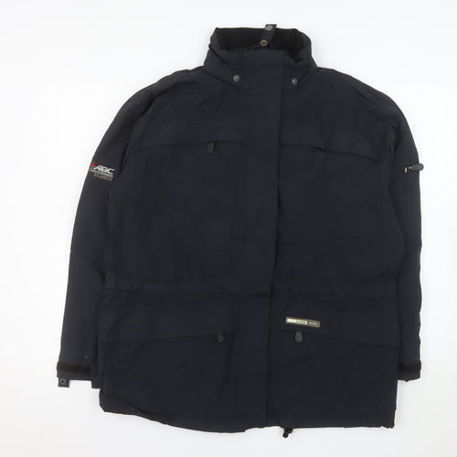 Chinook Men Black 40 Regular Hooded Parka Jacket Outdoor Winter Coat
