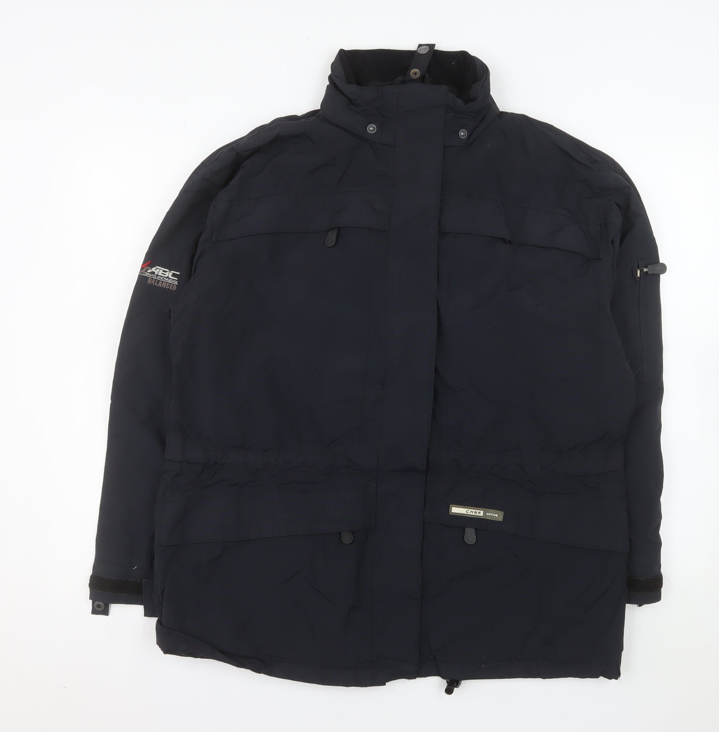 Chinook Men Black 40 Regular Hooded Parka Jacket Outdoor Winter Coat
