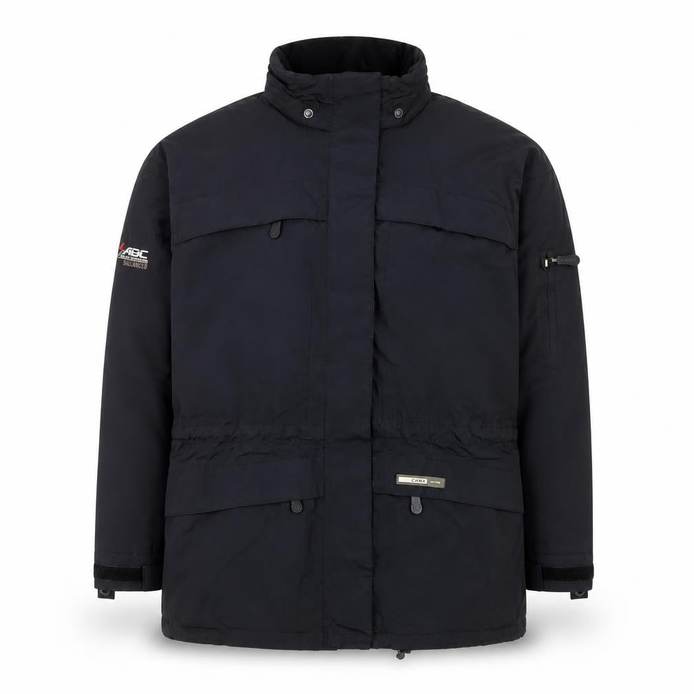 Chinook Men Black 40 Regular Hooded Parka Jacket Outdoor Winter Coat