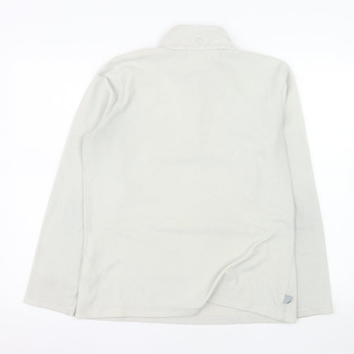 Regatta Women's Beige 1/2 Zip Fleece Sweatshirt UK 10 Polyester Outdoor
