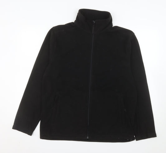 Regatta Professional Mens Black Fleece Full Zip Sweatshirt L