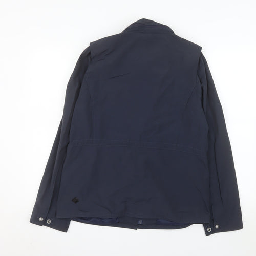 Khujo Men's Blue XL Cotton Nylon Outdoor Anorak Jacket