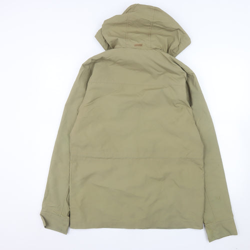 Brookhaven Men's Green Small Hooded Cotton Parka Jacket