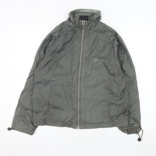 Highroad Sports Men's Green Windbreaker Jacket Size S Full Zip