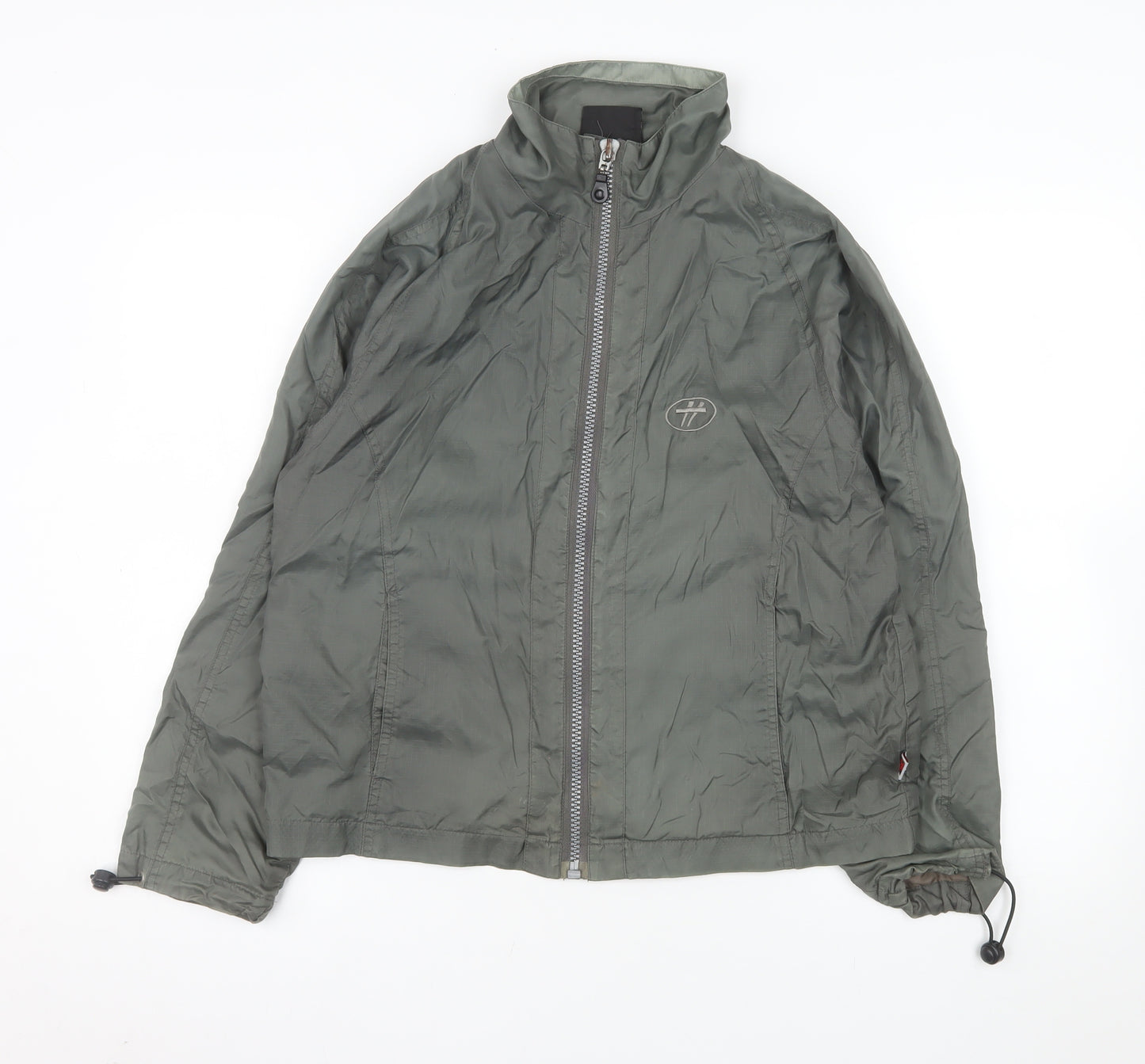 Highroad Sports Men's Green Windbreaker Jacket Size S Full Zip