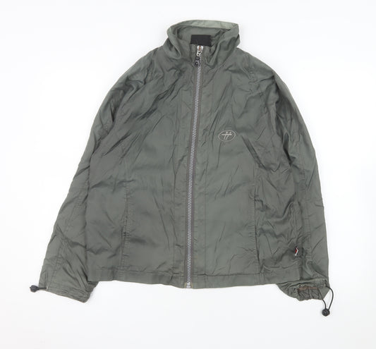 Highroad Sports Men's Green Windbreaker Jacket Size S Full Zip