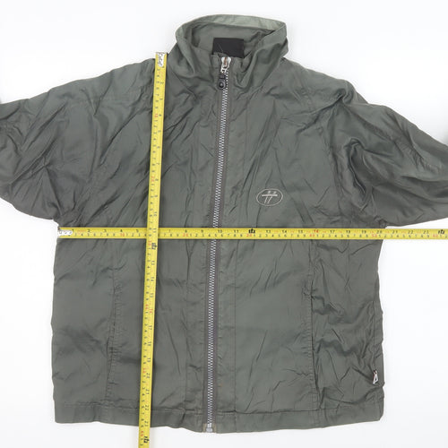 Highroad Sports Men's Green Windbreaker Jacket Size S Full Zip