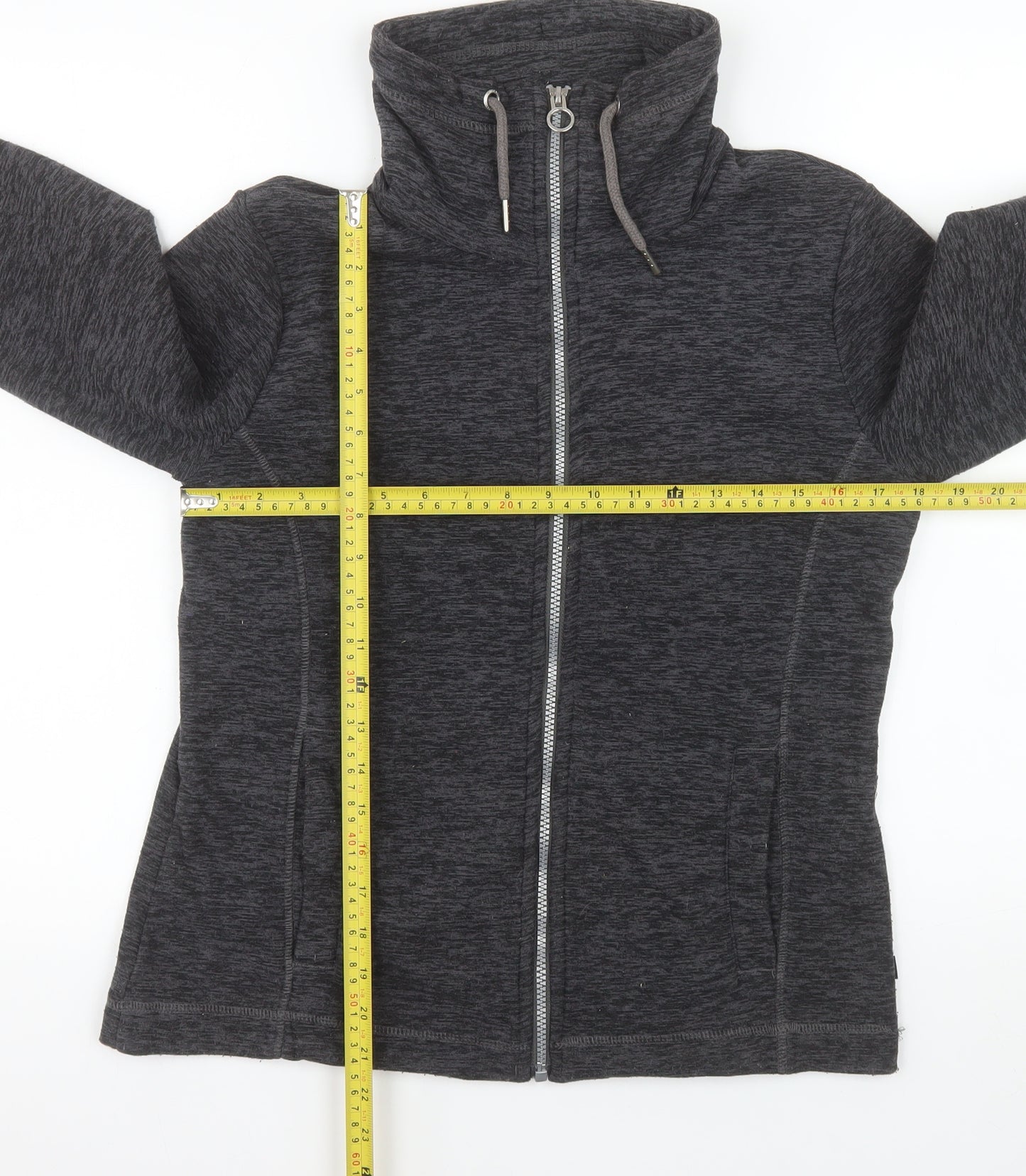 Regatta Women’s Grey Full Zip Fleece Jacket Size 12