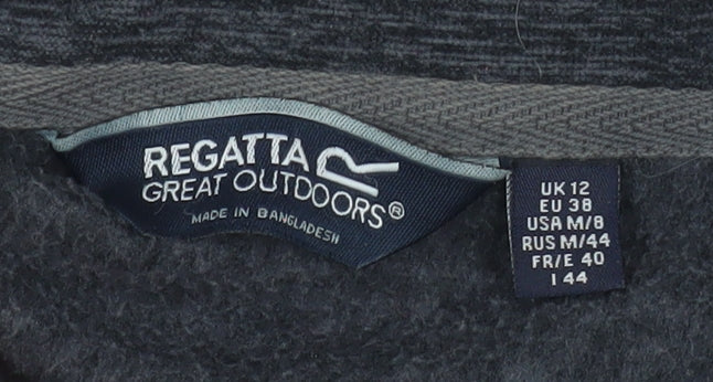 Regatta Women’s Grey Full Zip Fleece Jacket Size 12