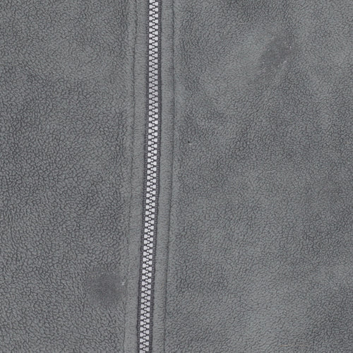 Cotton Traders Men's Dark Steel Full Zip Fleece Sweatshirt XL