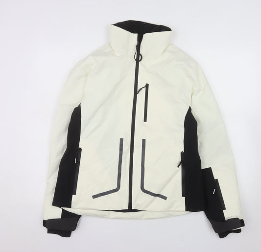Marks and Spencer Women's White Ski Softshell Jacket Size 10