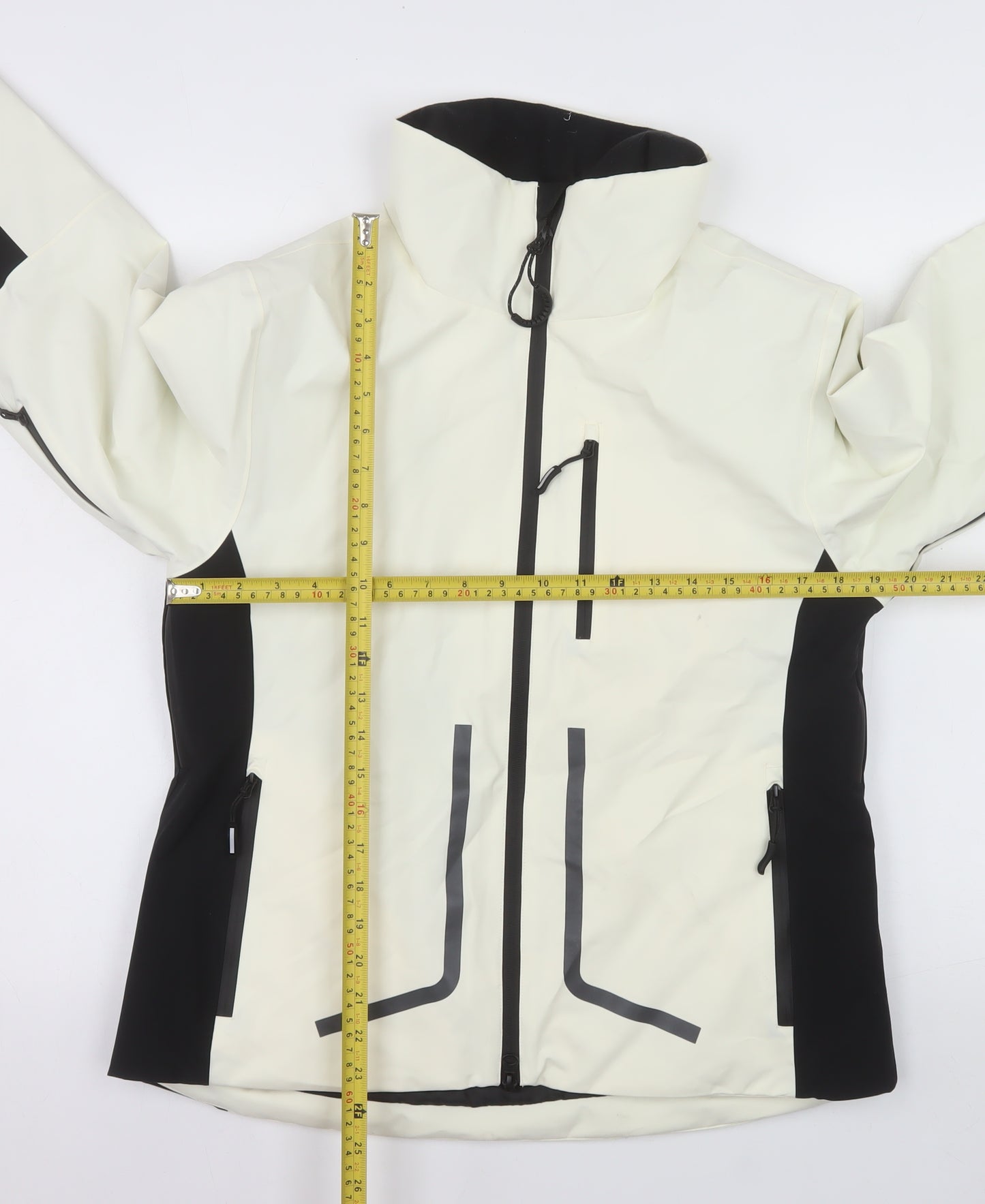 Marks and Spencer Women's White Ski Softshell Jacket Size 10
