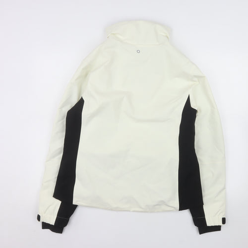 Marks and Spencer Women's White Ski Softshell Jacket Size 10