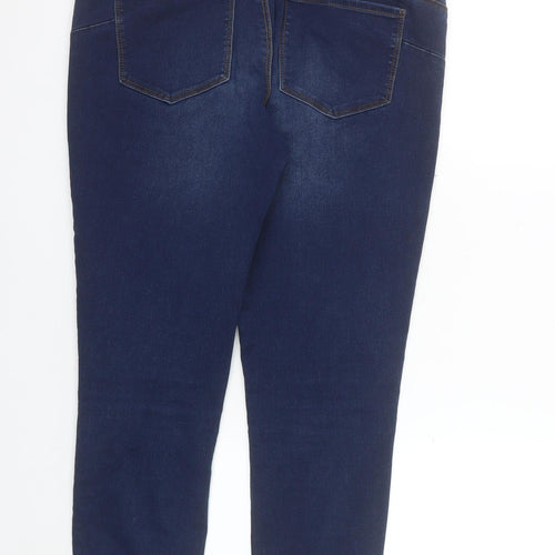 Vero Moda Women Blue Skinny Denim Jeans L 30