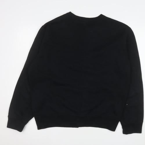 Polo Ralph Lauren Men's Black Crew Neck Sweatshirt Size L Cotton Blend