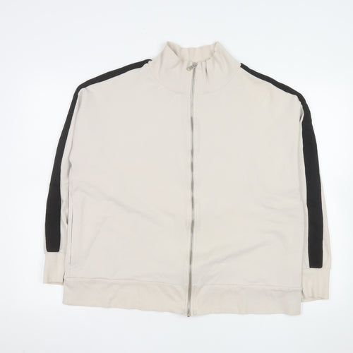 Carolyn Donnelly The Edit Women’s Beige Zip Up Jacket Size M