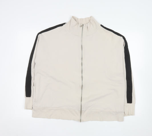 Carolyn Donnelly The Edit Women’s Beige Zip Up Jacket Size M