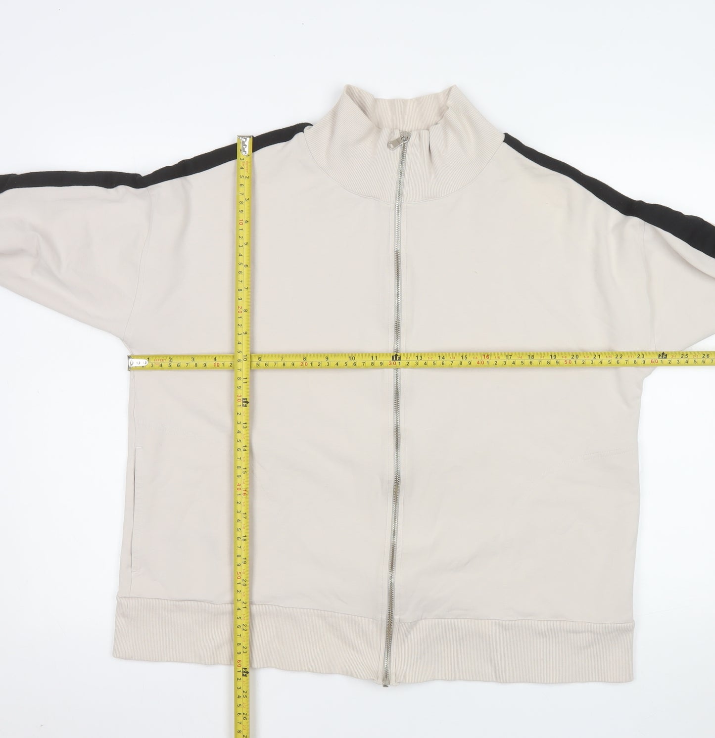 Carolyn Donnelly The Edit Women’s Beige Zip Up Jacket Size M