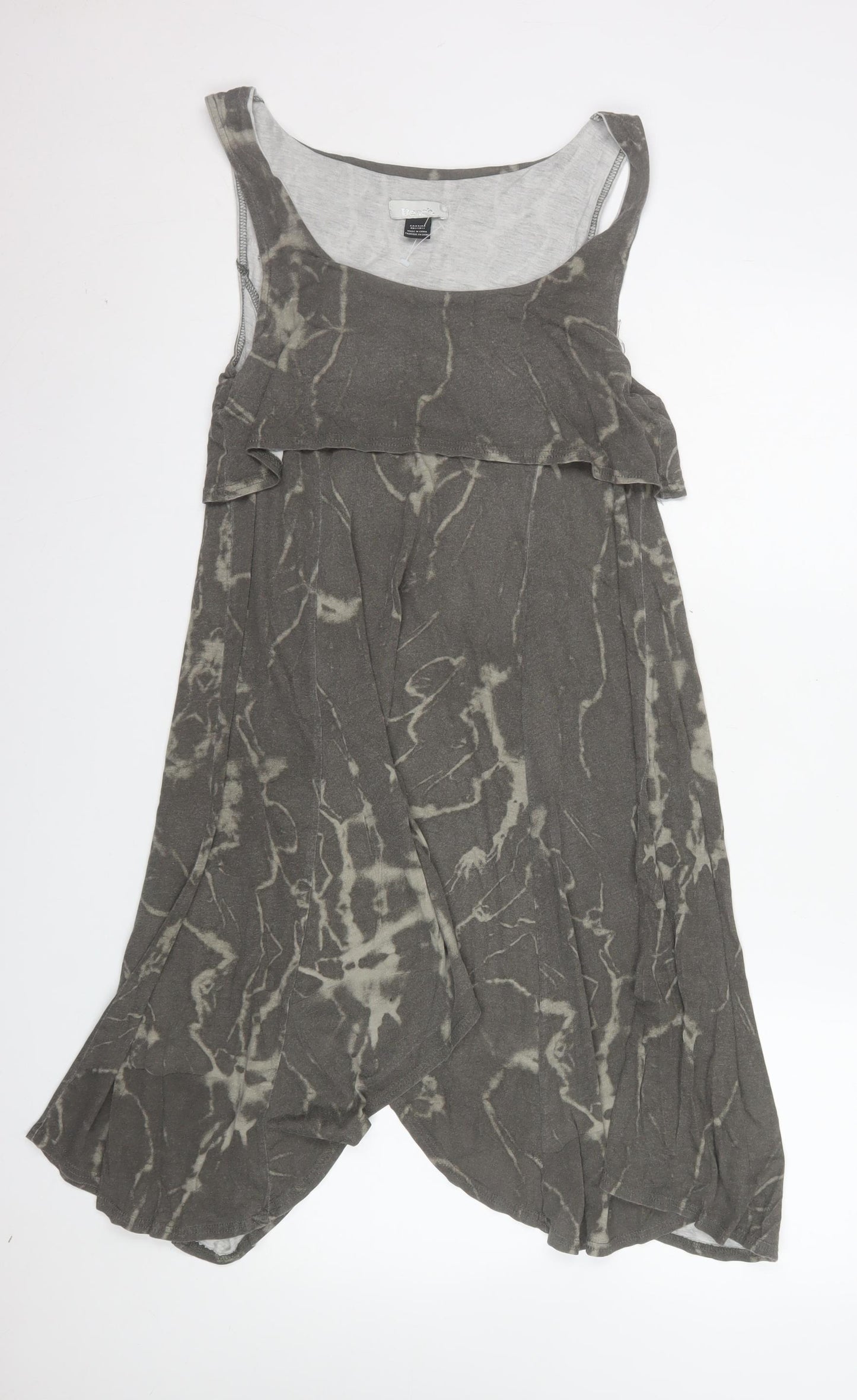 Bench Womens Grey Tie-Dye Camisole Tank Top Size M