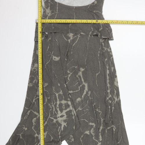 Bench Womens Grey Tie-Dye Camisole Tank Top Size M