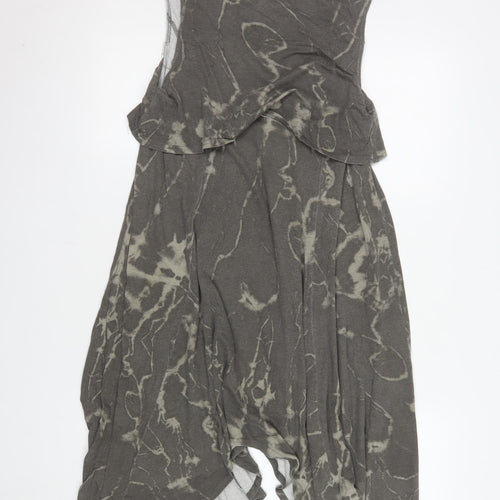 Bench Womens Grey Tie-Dye Camisole Tank Top Size M
