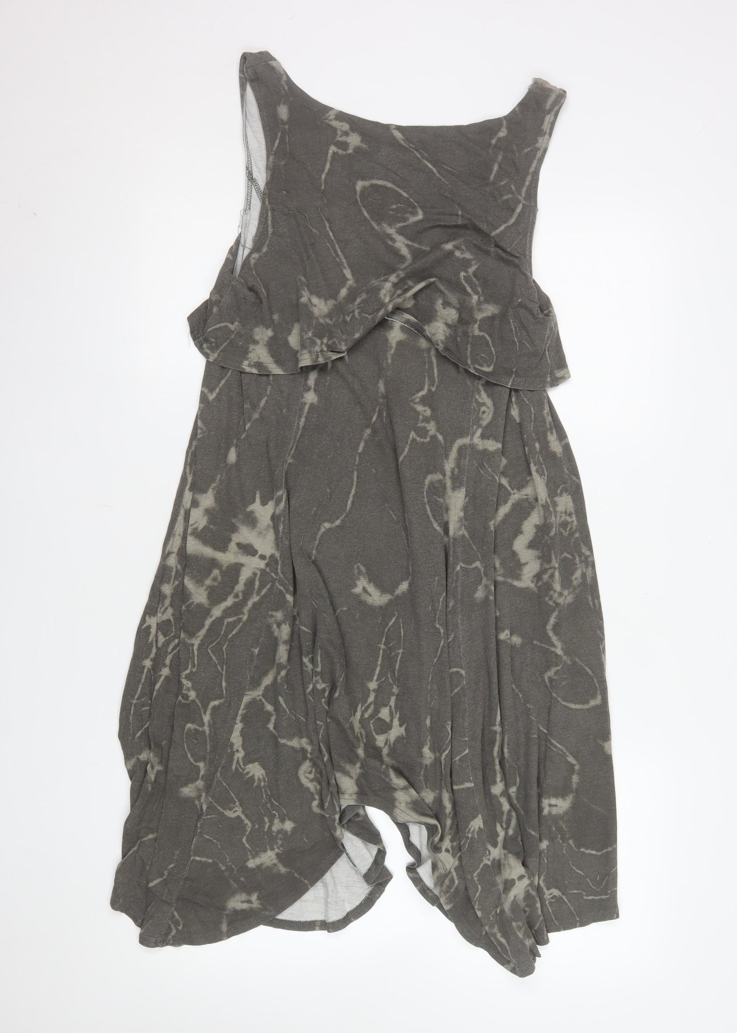 Bench Womens Grey Tie-Dye Camisole Tank Top Size M