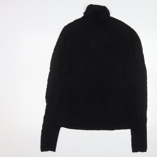 Coast Women's Black Roll Neck Long Sleeve Jumper Size 12